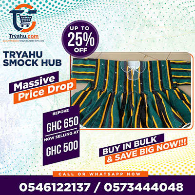 Original Smock Fashion from Ghana | Shop Tryahu Online